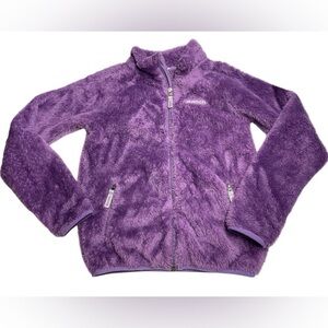 Veste bench mauve douce en poils chaude size 10-12 y